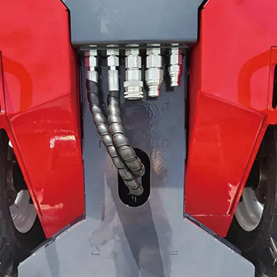 Mini chargeuse compacte sur pneus S390